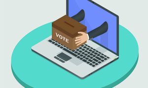 Écoutez l’actualité en 3D consacrée au vote électronique !